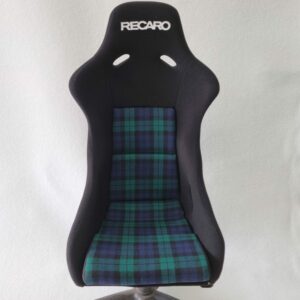 Innenflächen passend für Recaro Pole Position mit Bezugsstoff Schottenkaro 2AC - grün / blau