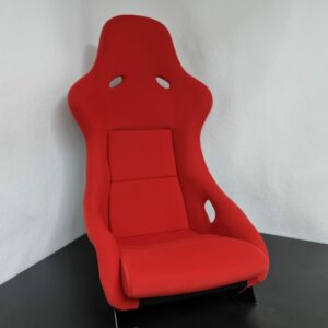 Sitzbezug für Recaro Pole Position Perlonvelour rot