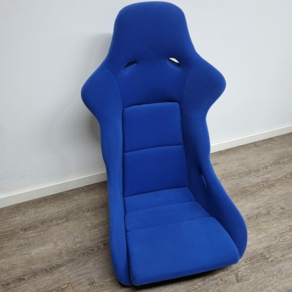 Sitzbezug für Recaro Pole Position Perlonvelour blau – Bild 3