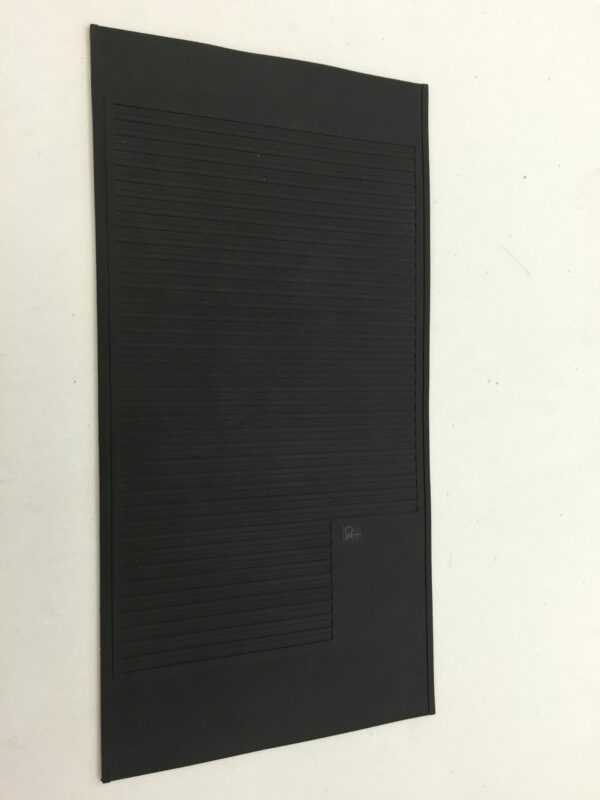 Oldtimer Gummi Hackenschutzmatte schwarz – Bild 4