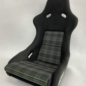 Innenflächen passend für Recaro Pole Position mit Bezugsstoff Schottenkaro grün