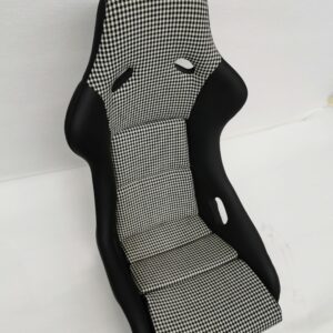 Innenflächen passend für Recaro Pole Position mit Bezugsstoff Pepita schwarz / weiß