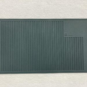 Oldtimer Gummi Hackenschutzmatte dunkelgrün