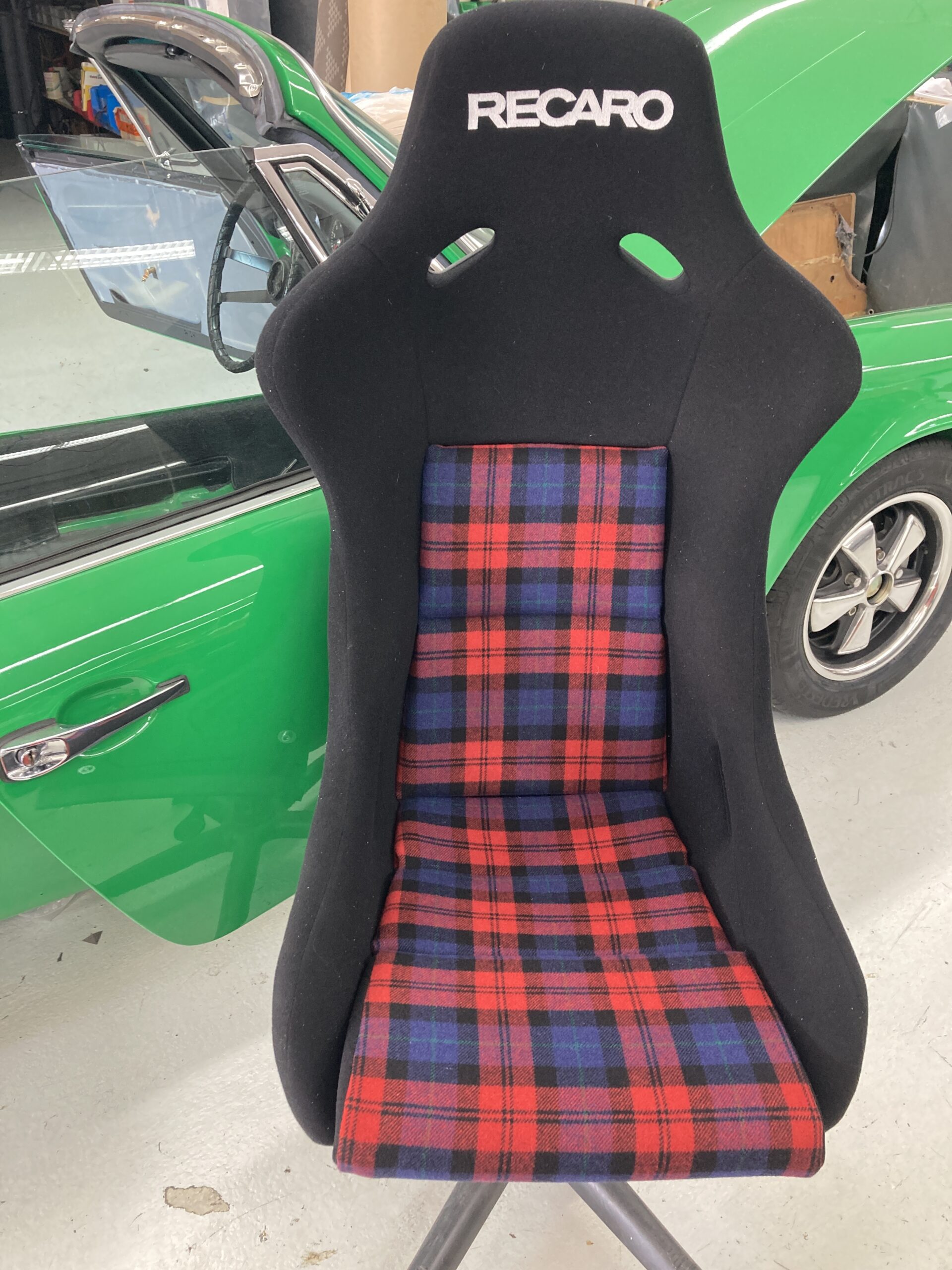 Innenflächen für Recaro Pole Position mit Bezugsstoff Porsche 911