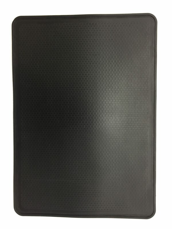 Oldtimer Gummi Hackenschutzmatte schwarz klein – Bild 4