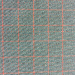 Bezugsstoff für Golf I Cabrio Quartett Petit Point Mauritiusblau Karo