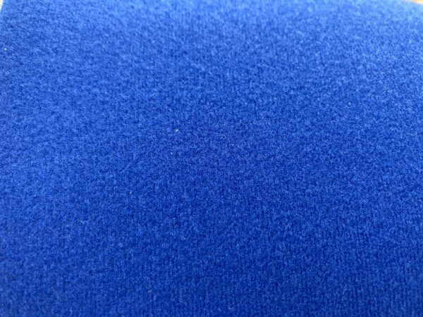 Bezugsstoff - Perlonvelour, Velour blau