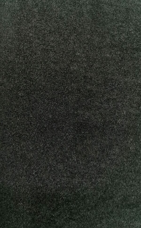 Bezugsstoff - Perlonvelour, Velour schwarz – Bild 4